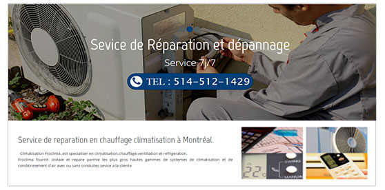 Création site web